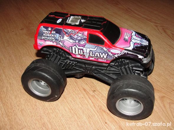 WIELKI MONSTER TRUCK HOTWHEELS