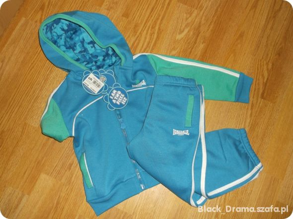 Lonsdale nowy dres komplet 18 24m