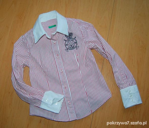 koszula ŚWIĘTA dla dziewczynki benetton cudo 122