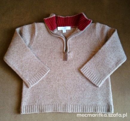 Elegancki francuski sweterek rozmiar 74 cm