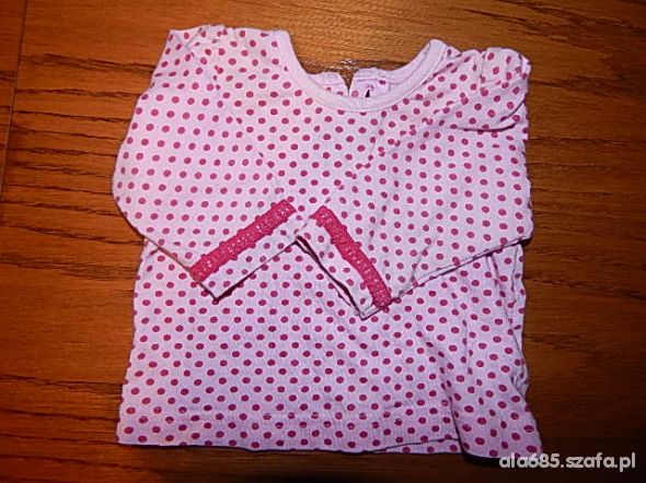 Bluzeczka dla dziewczynki z długim rękawem