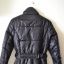 zimowy płaszcz czarny 10 12 l 152 cm