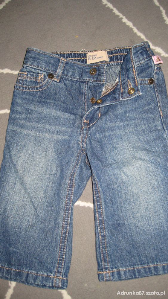 GAP jeansy 6 12msc