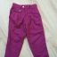 fioletowe spodnie 98