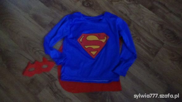 Strój karnawałowy Superman ok 128