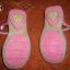 rozowe sandalki