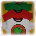 TRZY T SHIRTY CHŁOPIĘCE ROZM 104 NA 110