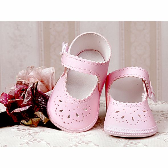 Skórzane buciki róż ecru biel 2 modele