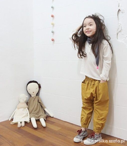 Harem dziewczynka spodnie Japan Style 116 122