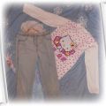 rurki tregginsy george jeans i bluzka hello kitty