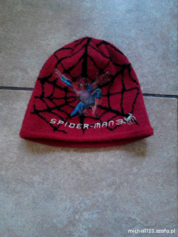 czapka spider man