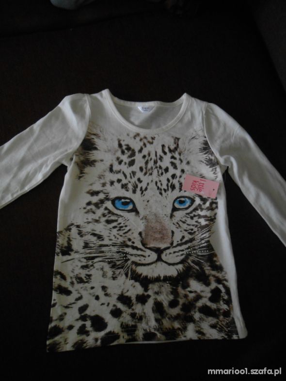 Nową bluzeczka z tygryskiem z metką