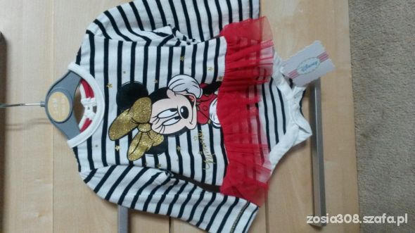 Minnie mouse tutu body nowe z metka