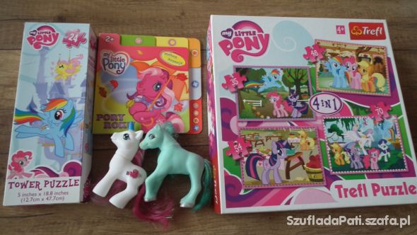 Kucykowy PONY zestaw z puzzlami