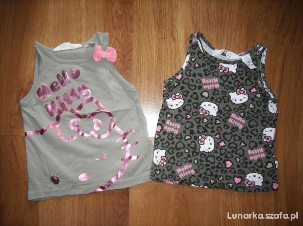 Koszulki H&M Hello Kitty H&M 2 pack 92
