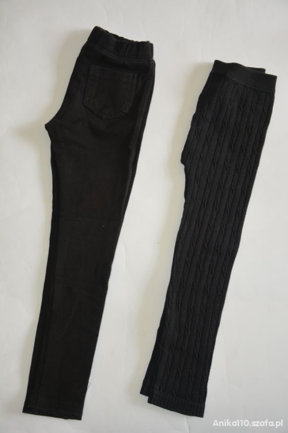r 110 Legginsy 2szt i ocieplacze
