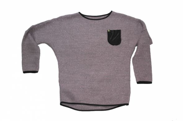 Modna bluzeczka sweterek nietoperz 146 152