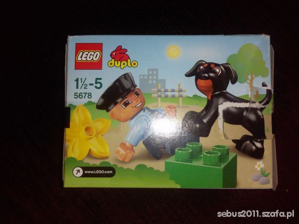 LEGO DUPLO 5678 POLICJANT PIES
