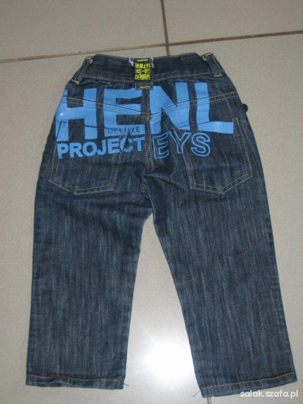 spodnie jeans dla chłopca 92 98