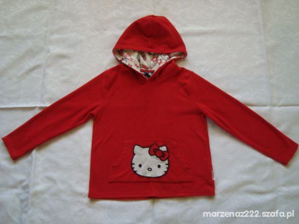 George Hello Kitty czerwona bluza roz 5 6 lat