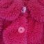 Kurteczka płaszczyk różowy miś 6m 68