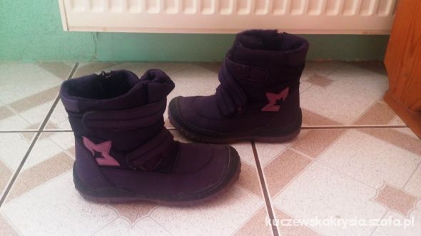 Sliczne polkozaczki cieplutkie roz 31