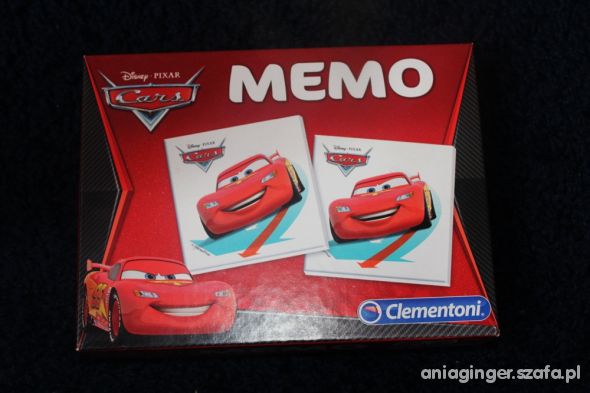 Gra Memo Cars 2 Clementoni