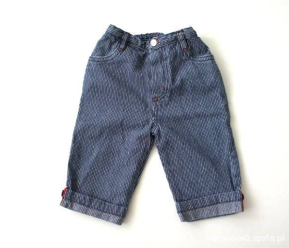 spodnie jeans marine Mothercare 68