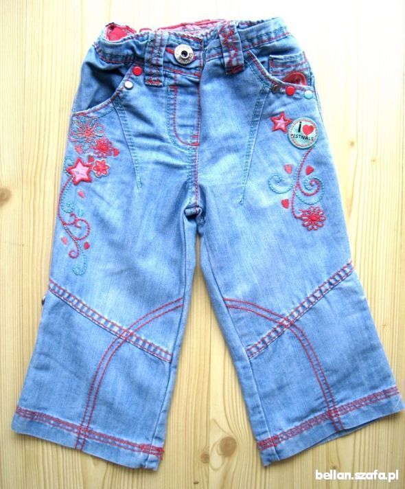 spodnie dżinsowe dżinsy Cherokee 18 24 m 92 cm