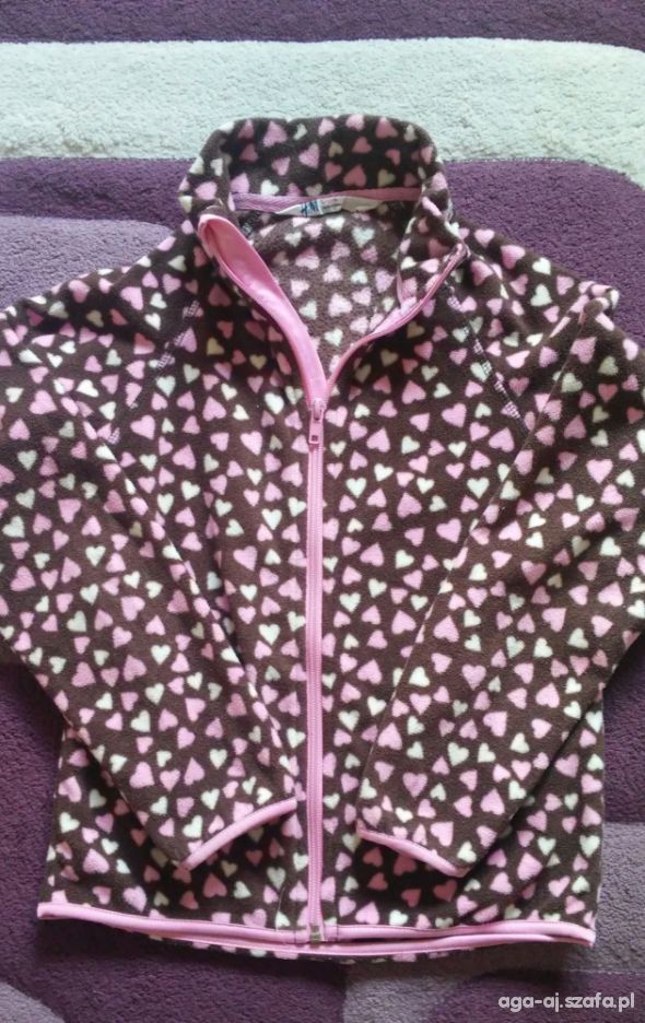 Bluza polarowa hm 122 128