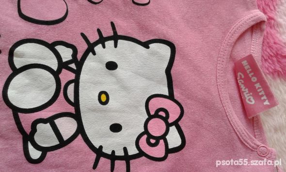 Komplet body Hello Kitty spodenki czapeczka r62