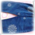 Spodnie dżinsowe z ozdobami DRESMODA r 86