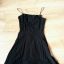 Czarna sukienka z tiulem HM 34 146 152