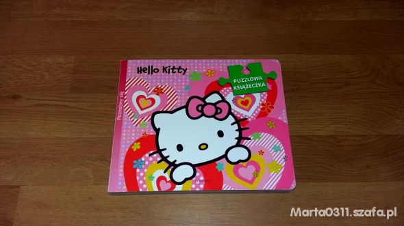 Hello Kitty Książka z puzzlami