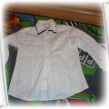 Biała elegancka koszula frmy ZARA roz 104