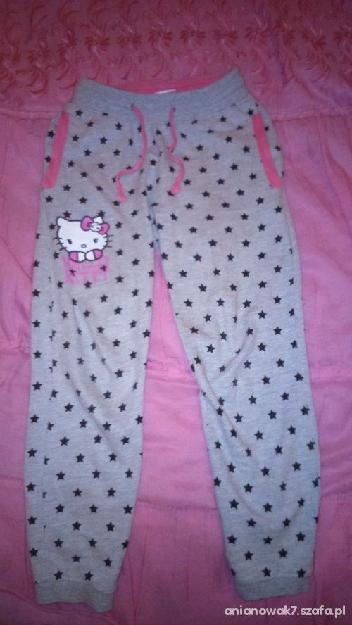 Śliczne spodnie Hello Kitty