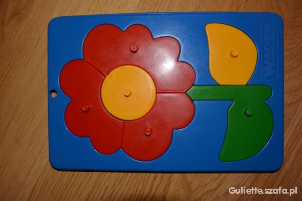 Układanka puzzle kwiatek Wader