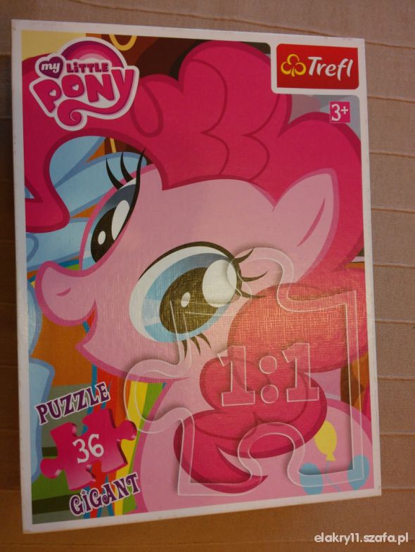 puzzle gigant My Little Pony 36 elementów