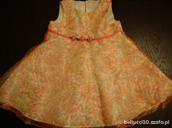 Sukieneczka sukienka na 2 latka kolorowa