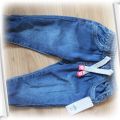 Nowe jeansy spodnie 3 6 miesiecy 68 74