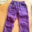 fioletowe spodnie dżins r 110