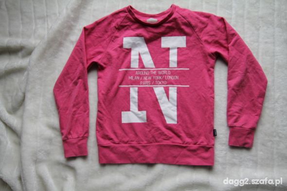 Różowa sportowa bluza Name It 134