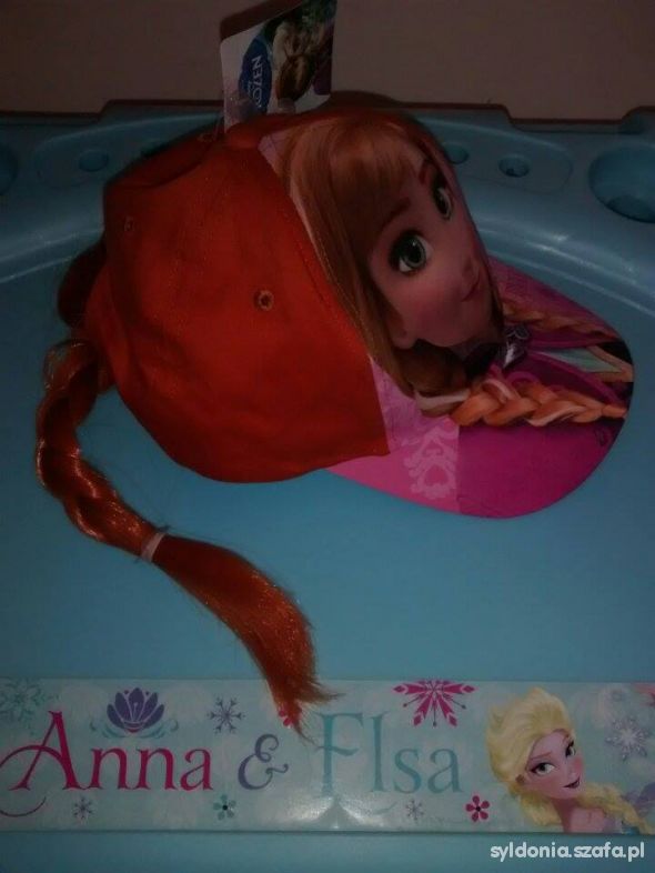 Disney Frozen Kraina Lodu czapka z daszkiem