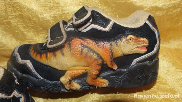 Świecące buty Dinozaur Dinosoles 3D rozmiar 25 26