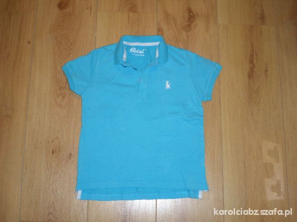 rebel polo turkus 6 7lat