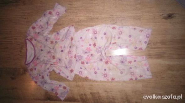 fioletowa piżamka