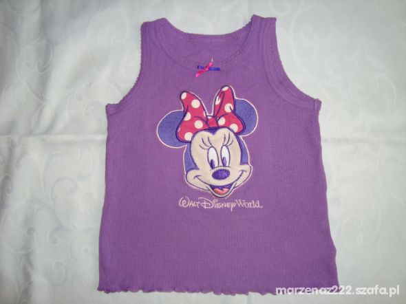 Disney fioletowa bluzka roz 3 lata
