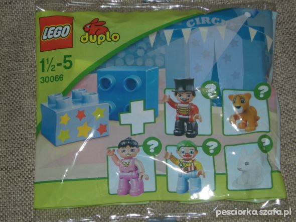 nowe Lego Duplo Cyrk Klaun