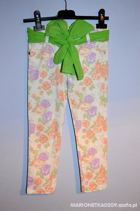 Matalan spodnie floral roz 110