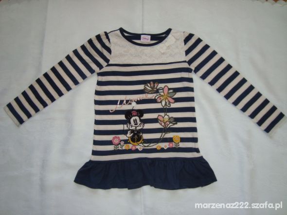 Disney bluzka dł rękaw roz 4 5 lat